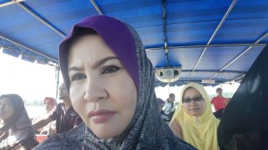 Silau di atas bot