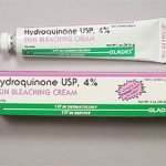 Hydroduinone krim atau dikenali sbg bleaching krim juga..