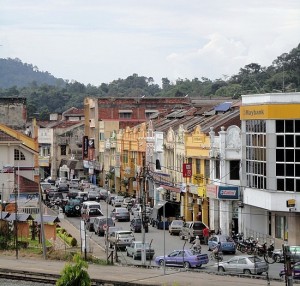 Pemandangan Bandar Kuala Lipis terkini..