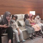Nak ambik kunci masuk bilik masing2..