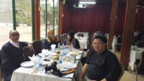 Rezeki dpt makan di meja VVIP..