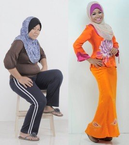 Mala, pernah menjadi ujikaji. Dengan hanya dengan produk JRM dia boleh kurus dan langsing.